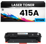 Toner 415A Cyan für HP kompatibel W2031A Premium Alternative Günstig Color LaserJet M454/454dn/454dw/479/479dn/479dw/479fdw Pro MFP M454dn