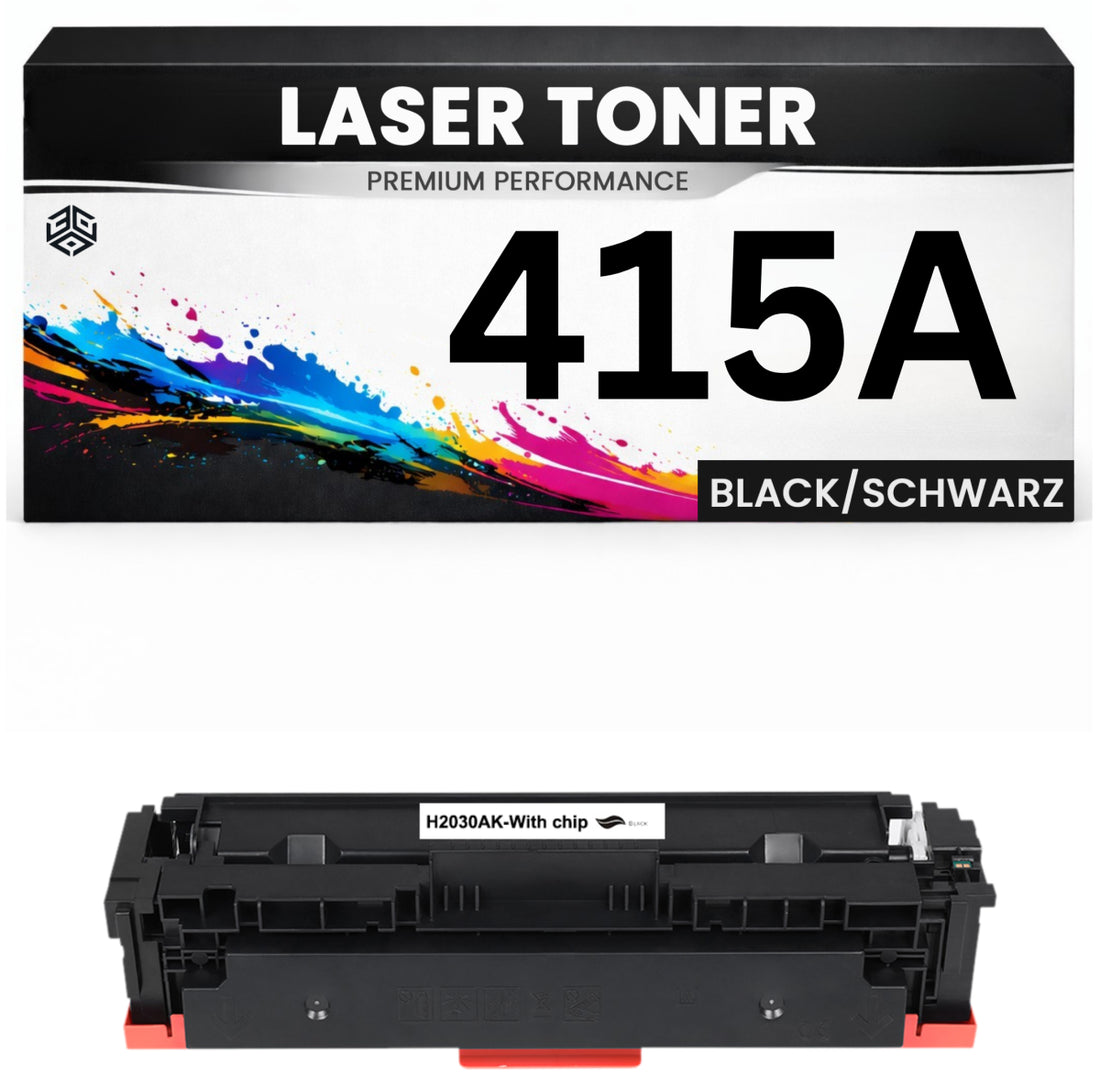 Toner 415A für HP kompatibel Schwarz W2030A Tonerkartusche 2400 S. Color LaserJet M454/454dn/454dw/479/479dn/479dw/479fdw Pro MFP M454dn