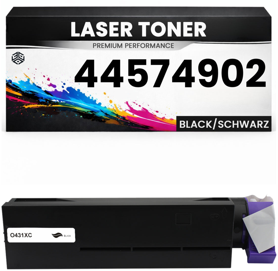 Toner 44574902 für OKI kompatibel Schwarz hochwertige Premium Alternative Okidata B431D/431DN/431dn+ MB471W/491/491+LP/491dn MFP B431DN