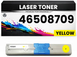 Toner 46508709 Gelb für OKI kompatibel  hochwertige Premium Alternative für Okidata C332dn, MC363dn, Oki C332dn, MC363dn