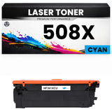 Toner 508X Cyan für HP kompatibel CF361X 040HC Premium Alternative Günstig Color LaserJet Enterprise 552dn M553dn/553 MFP M577 Canon imageCLASS