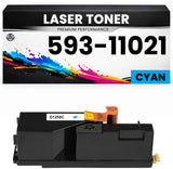 Toner 593-11021 Cyan für Dell  59311021 Premium Alternative Günstig für Dell 1250c, 1350cnw, 1355cn, 1355cnw, C1760nw, C1765nf, C1765nfw