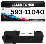 Toner 593-11040 für Dell Schwarz 59311040 Premium Alternative Günstig für Dell 2150, 2155, 2150cdn, 2150cn, 2155cdn