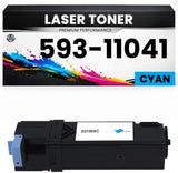 Toner 593-11041 Cyan für Dell  59311041 Premium Alternative Günstig für Dell 2150cdn, 2150cn, 2155cdn, 2150, 2155