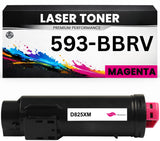 Toner 593-BBRV Magenta für Dell kompatibel  593BBRV Premium Alternative Günstig für Dell H625cdw, H825cdw, S2825cdn