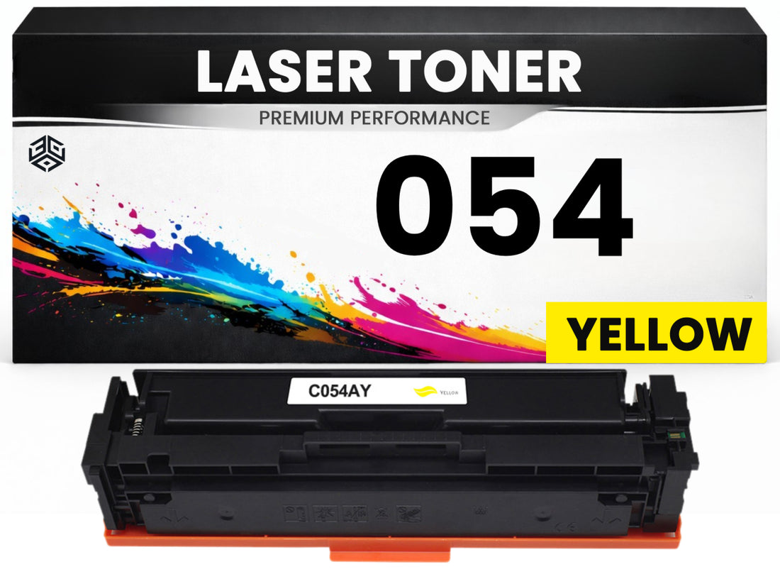 Toner Cartridge 054 Yellow Gelb für Canon  3021C002 Premium Alternative Günstig für Canon LBP620 series, Color imageCLASS MF640C, MF642cdw series.