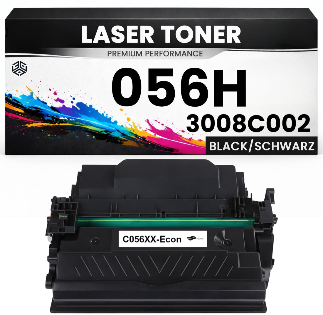 Toner Cartridge 056H / 3008C002 für Canon kompatibelSchwarz Premium Alternativ imageCLASS LBP325dn/325x i-SENSYS MF543x/543dw/542X LBP325x