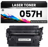 Toner Cartridge 057H für Canon kompatibel Schwarz wie Original Premium Satera LBP221dw/224 MFP MF447dw/457dw i-SENSYS LBP223dw/226dw