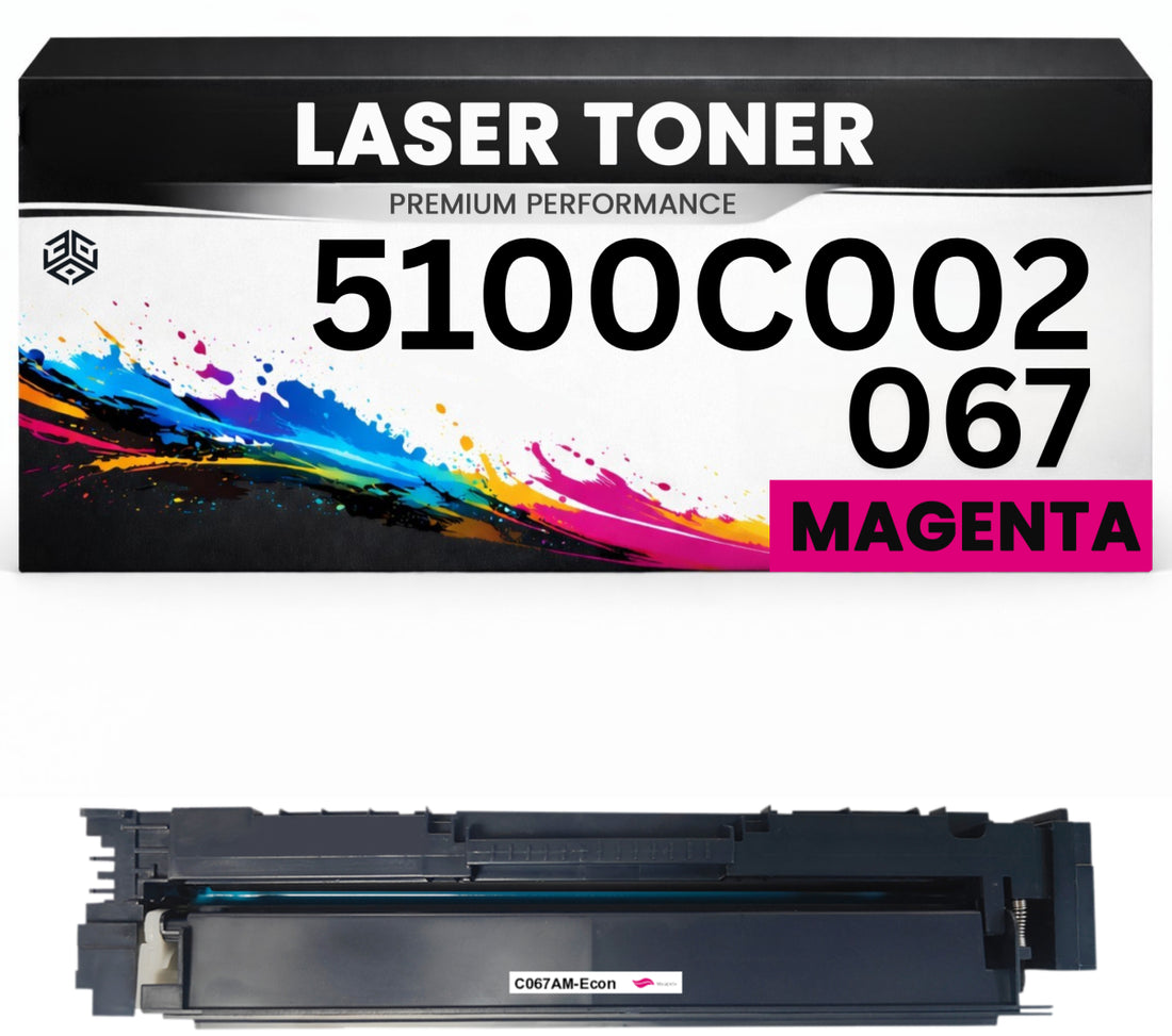 Toner Cartridge 067 / 5100C002 Magenta für Canon Premium Alternative imageClass LBP633Cdw/632Cdw/631Cw MF651Cw/653Cdw/654Cdw/655Cdw LBP632Cdw
