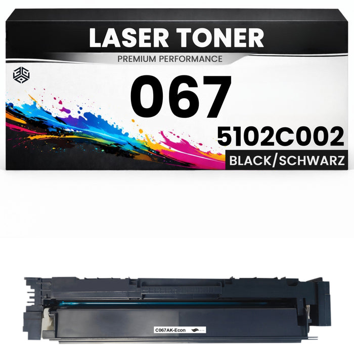Toner Cartridge 067 Black / 5102C002 für Canon Schwarz wie Original NEU imageClass LBP633Cdw/632Cdw/631Cw MF651Cw/653Cdw/654Cdw LBP632Cdw