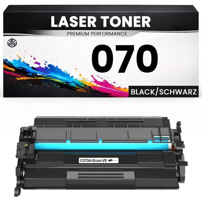 Toner Cartridge 070 für Canon kompatibel Schwarz 70 wie Original imageClass MF461dw/462dw/463dw/465dw/467dw LBP247dw/246dw/244dw MF462dw