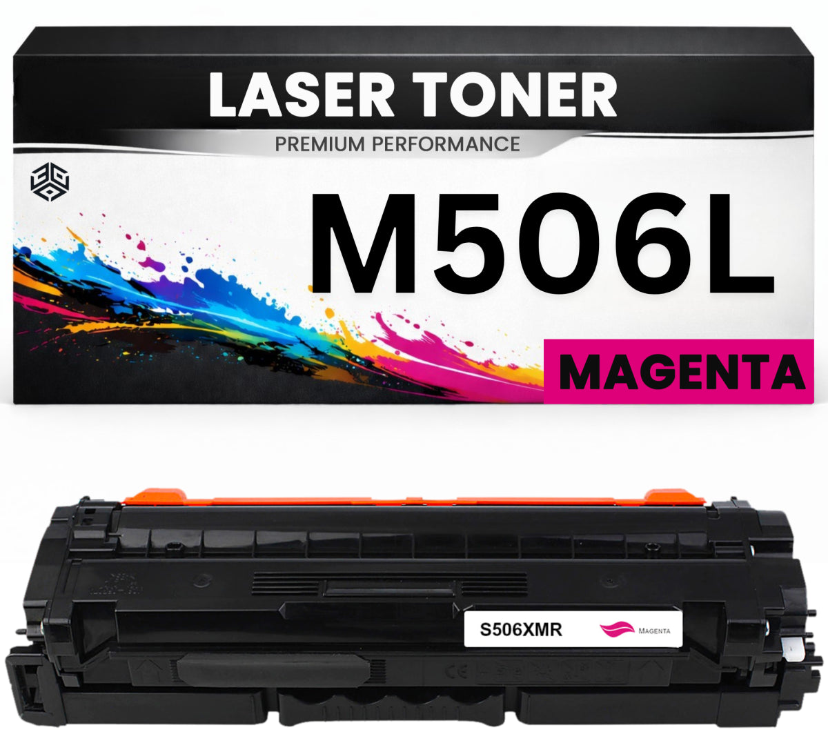 Toner M506L Magenta für Samsung  CLTM506L ELS Premium Alternative Günstig für Samsung CLP-680ND, CLX-6260FR, CLX-6260FW, CLX-6260ND, CLX-6260FD
