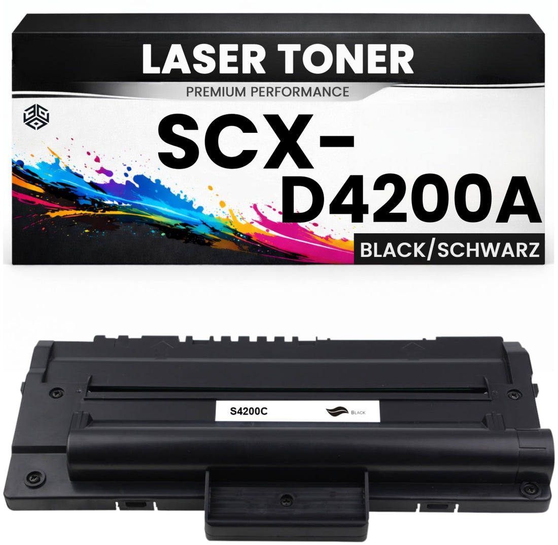 Toner SCX-D4200A für Samsung Schwarz SCXD4200A ELS Premium Alternative 3000 S. für Samsung SCX-4200