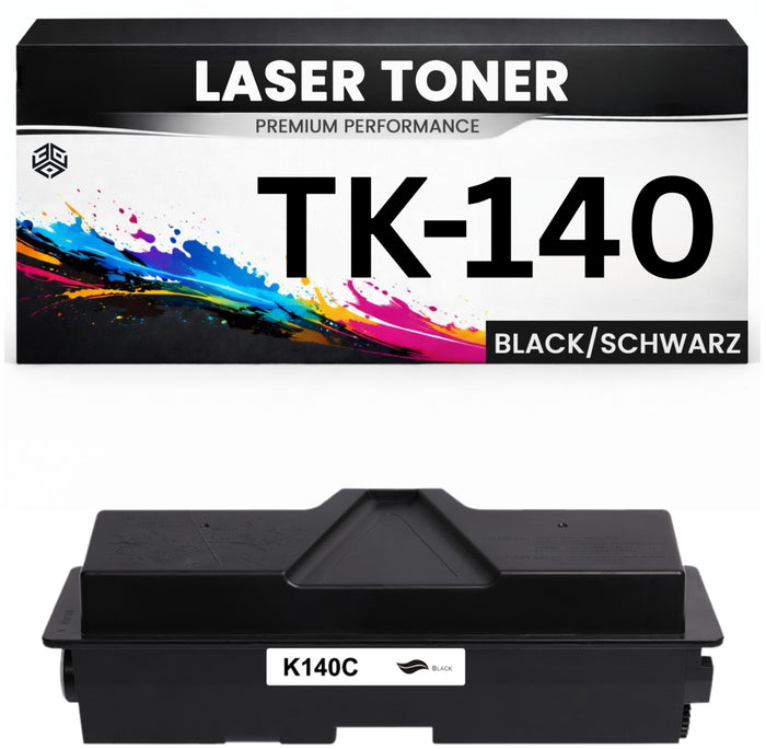 Toner TK-140 für Kyocera Schwarz TK140 hochwertige Alternative hohe Reichweite für Kyocera FS-1100, FS-11100N