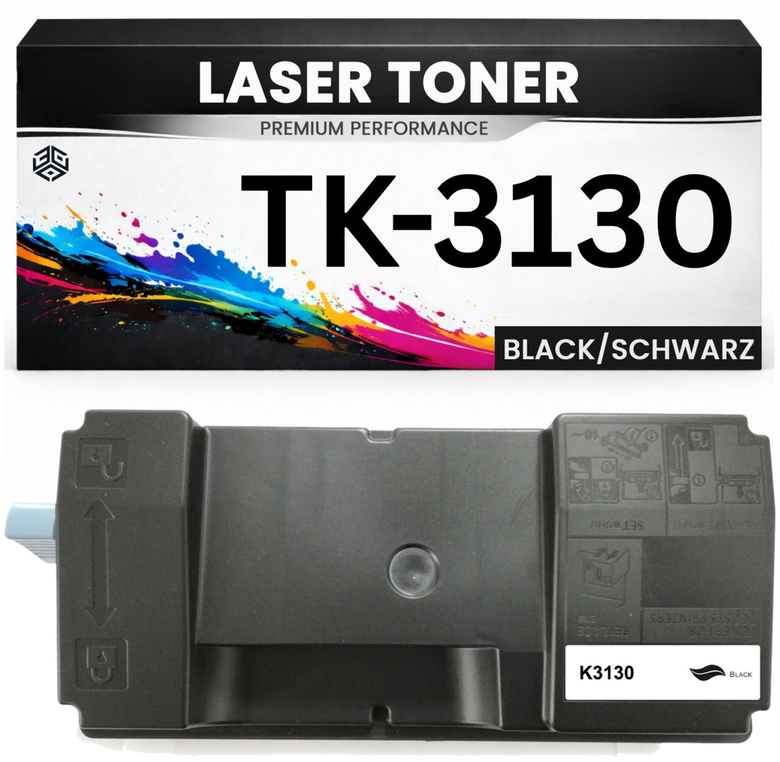 Toner TK-3130 für Kyocera Schwarz TK3130 hochwertige Alternative für Kyocera ECOSYS M3550idn, M3560idn, Kyocera FS-4200DN, FS-4300D