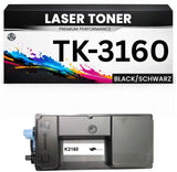 Toner TK-3160 für Kyocera Schwarz TK3160 hochwertige Alternative für Kyocera ECOSYS P3045dn, P3055dn, P3060dn