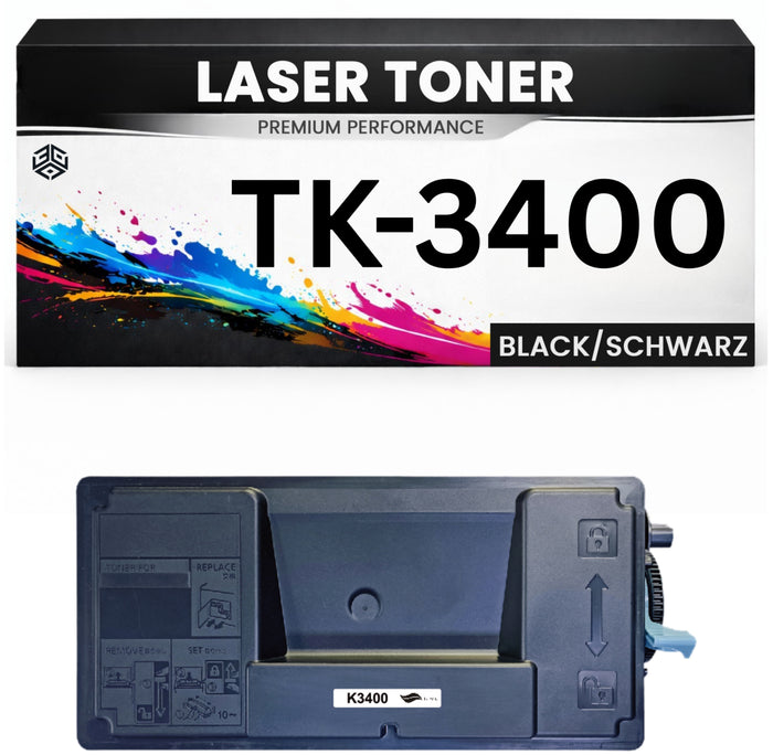 Toner TK-3400 für Kyocera Schwarz TK3400 hochwertige Alternative für Kyocera ECOSYS MA4500fx, MA4500x, PA4500x