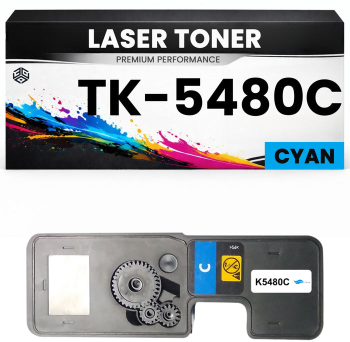 Toner TK-5480C Cyan hochwertige Kyocera alternative TK5480C Premium & Günstig für Kyocera ECOSYS PA2101cwx, PA2101cx, MA2101cfx, MA2101cwfx