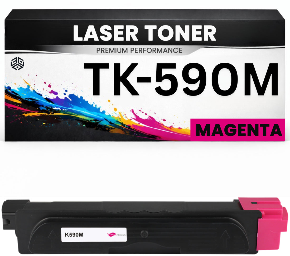 Toner TK-590M Magenta hochwertige Kyocera alternative TK590M Premium & Günstig für ECOSYS M6026cdn/6026cidn/6526cdn/6526cidn P6026cdn FS-C2026