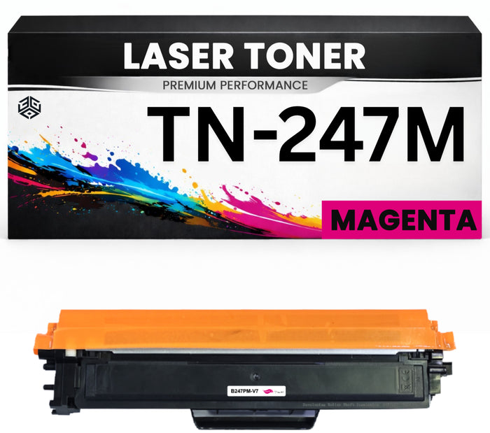 Toner TN-247M Magenta hochwertige Brother alternative TN247M Premium kompatibel für DCP-L3510CDW/3517CDW/3550CDW HL-L3210cw/3230CDW/3270cdw
