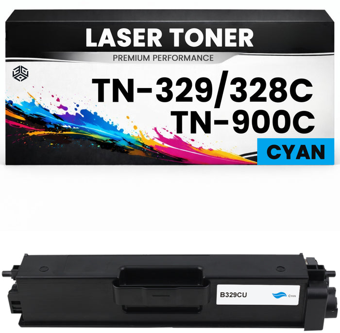 Toner TN-329C /TN-328C /TN-900C Cyan für Brother kompatibel TN329C TN328C TN900C DCP-9270CDN DCP-L8450CDW HL-4570CDW/4570CDWT/4150CDN70CDN
