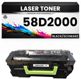 XL Toner 58D2000 für Lexmark kompatibel Schwarz hochwertige Premium Alternative MS725dvn/821n/821dn/822de/823dn/823n/825dn/826de MX721ade