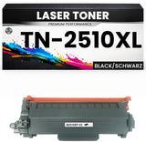 XL Toner TN-2510XL für Brother kompatibel Schwarz TN2510XL wie Original HL-L2400DW/2400DWE/2445DW/2447DW DCP-L2620DW/2627DW(XL)/2627DWE