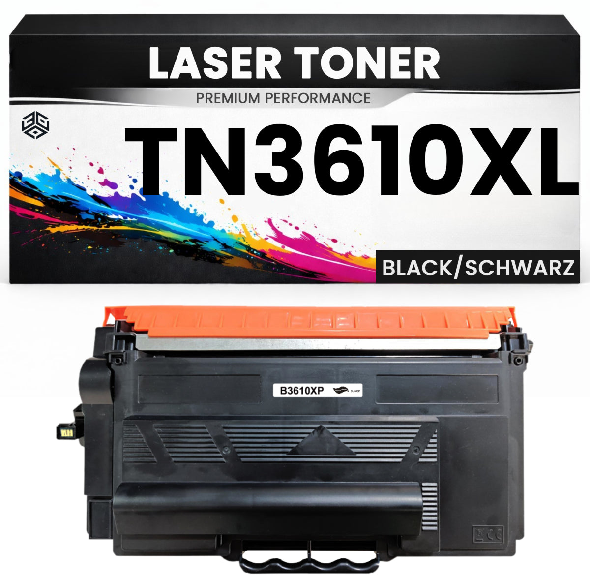 XL Toner TN3610XL hochwertige Brother alternative Schwarz wie Original für HL-L6410DN/6415DN MFC-L6910DN/6915DN MFC-EX910 HL-L6415DN