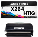 XL Toner X264 H11G für Lexmark kompatibel Schwarz X264H11G wie Original für Lexmark X363, X364, X264