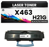 XL Toner X463 H21G für Lexmark kompatibel Schwarz X463H21G wie Original für Lexmark X464de, X466de, X463DE