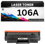 XXL Toner 106A für HP kompatibel Schwarz W1106A Tonerkartusche wie Original für HP Laser MFP 137fnw, 107a, 107w, 135ag, 135wg