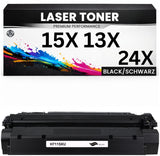 XXL Toner 15X / 13X 24X für HP Schwarz C7115X Q2613X Q2624X EP25 wie Original LaserJet 1000 1005 1150 1200 1200se 1220 1220se 1300 3300MFP 3320MFP