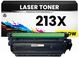 XXL Toner 213X Gelb für HP kompatibel W2132X Premium Alternative Günstig LaserJet Enterprise 5700dn 6700dn 6701dn MFP 5800f 5800dn 6800dn Color 5800zf