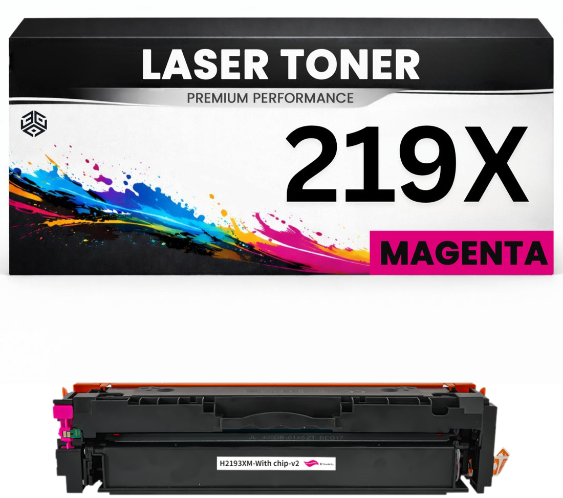 XXL Toner 219X Magenta für HP kompatibel W2193X Premium Alternative Günstig Color LaserJet Pro 3202dn 3202dw MFP 3302fdn 3302fdng 3302fdw 3302fdwg