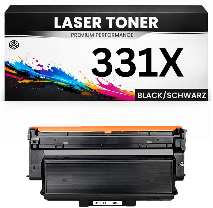 XXL Toner 331X für HP kompatibel Schwarz alternativ Tonerkartusche für HP Laser 408dn, HP Laser MFP 432fdn