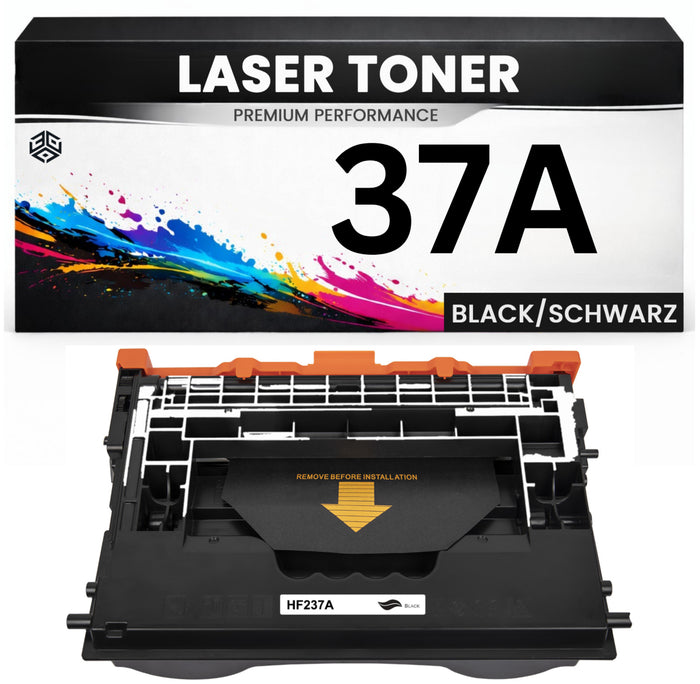 XXL Toner 37A für HP kompatibel Schwarz CF237A Premium Alternative Günstig LaserJet Enterprise Flow MFP M631h/632z/633z M609dn/608dn/608/609x