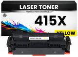 XXL Toner 415X Gelb für HP kompatibel W2032X Premium Alternative Günstig Color LaserJet M454/454dn/454dw/479dw/479/479dn/479fdw Pro MFP M454dn