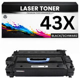 XXL Toner 43X für HP kompatibel Schwarz C8543X wie Original Tonerkartusche für HP LaserJet 9000 series, 9040 series, 9050MFP series