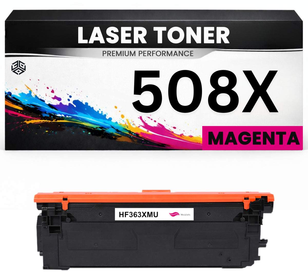 XXL Toner 508X Magenta für HP kompatibel CF363X 040HM Premium Alternative Color LaserJet Enterprise 552dn M553dn/553 MFP M577 Canon imageCLASS