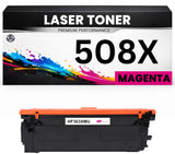 XXL Toner 508X Magenta für HP kompatibel CF363X 040HM Premium Alternative Color LaserJet Enterprise 552dn M553dn/553 MFP M577 Canon imageCLASS