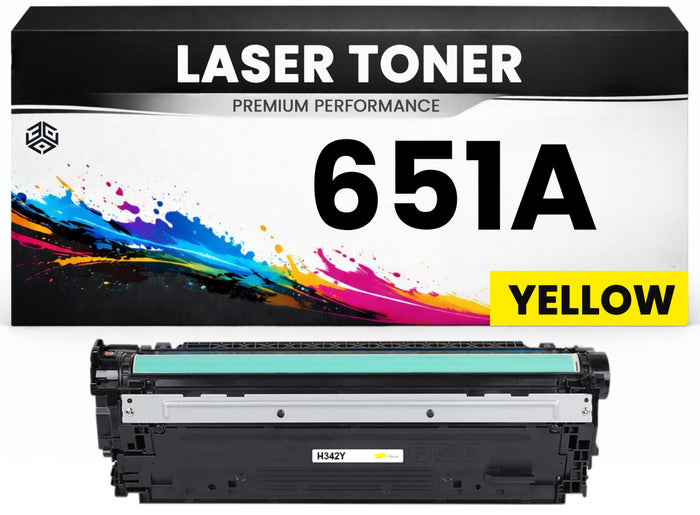 XXL Toner 651A für HP Gelb CE342A Premium Alternative Günstig 16000S. Reichweite Color LaserJet Enterprise 700 MFP M775dn/775/775zs M775zs