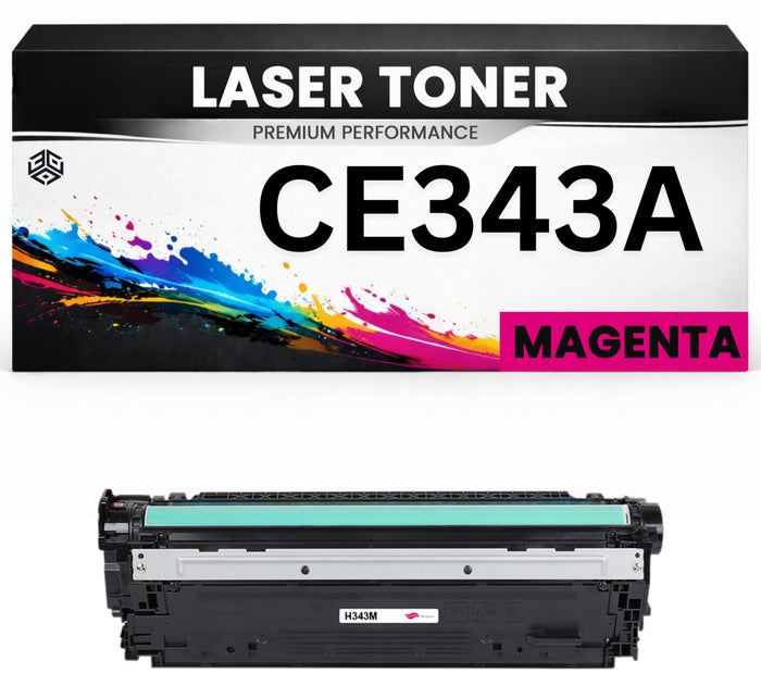 XXL Toner 651A für HP Magenta CE343A Premium Alternative Günstig Color LaserJet Enterprise 700 MFP M775dn/775/775zs M775zs