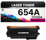 XXL Toner 654A für HP Magenta CF333A Premium Alternative Günstig für HP Color LaserJet Enterprise M651xh, M651n, M651dn