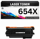 XXL Toner 654X für HP kompatibel Schwarz CF330X Premium Alternative Günstig für HP Color LaserJet Enterprise M651xh, M651n, M651dn