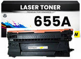 XXL Toner 655A für HP kompatibel Gelb CF452A Premium Alternative Günstig Color LaserJet Enterprise Flow MFP M681z/682z M652dn/652n/653dn/653x