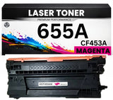 XXL Toner 655A für HP kompatibel Magenta CF453A Premium Alternative Günstig Color LaserJet Enterprise Flow MFP M681z/682z M652dn/652n/653dn