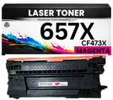 XXL Toner 657X für HP kompatibel Magenta CF473X Premium Alternative Günstig Color LaserJet Enterprise Flow MFP M681/682z/681dh M681z