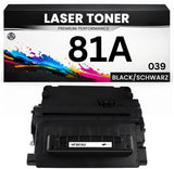 XXL Toner 81A für HP kompatibel Schwarz CF281A / Cartridge 039 wie Original Canon imageCLASS LBP351dn/352dn LaserJet Enterprise MFP M630/630dn M630dn