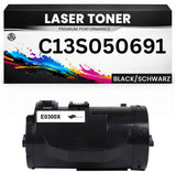 XXL Toner kit C13S050691 für Epson hochwertig Schwarz Premium Alternative WorkForce AL-M300D/300DT/300DTN AL-MX300DN/300DN Series/300DNF/300DNF