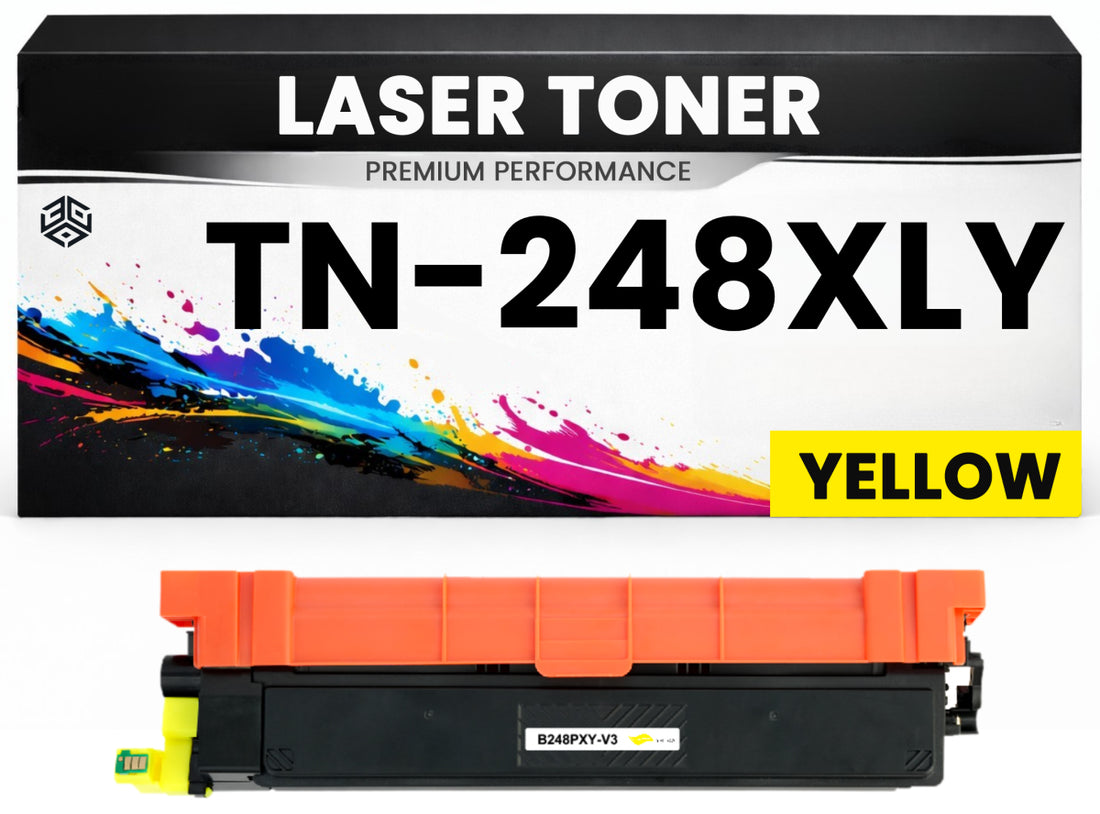 XXL Toner TN-248XLY Gelb hochwertige Brother alternative TN248XLY Premium für HL-L3215cw/3220cwe/3220cw/3240cdw/8230cdw/8240cdw DCP-L3515cdw